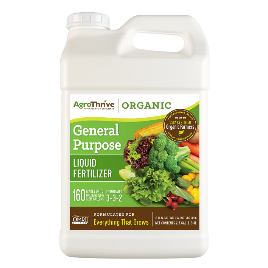 organic liquid fertilizer nutrient content AgroThrive | General Purpose Liquid Fertilizer