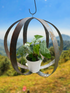 Barrel Ring Hanging Basket Holder